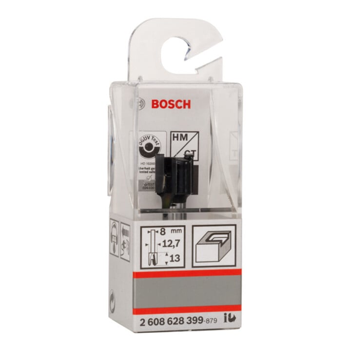 Bosch Schaniernutfräser Standard for Wood 8 mm D1 12,7 mm L 12,7 mm G 50,8 mm