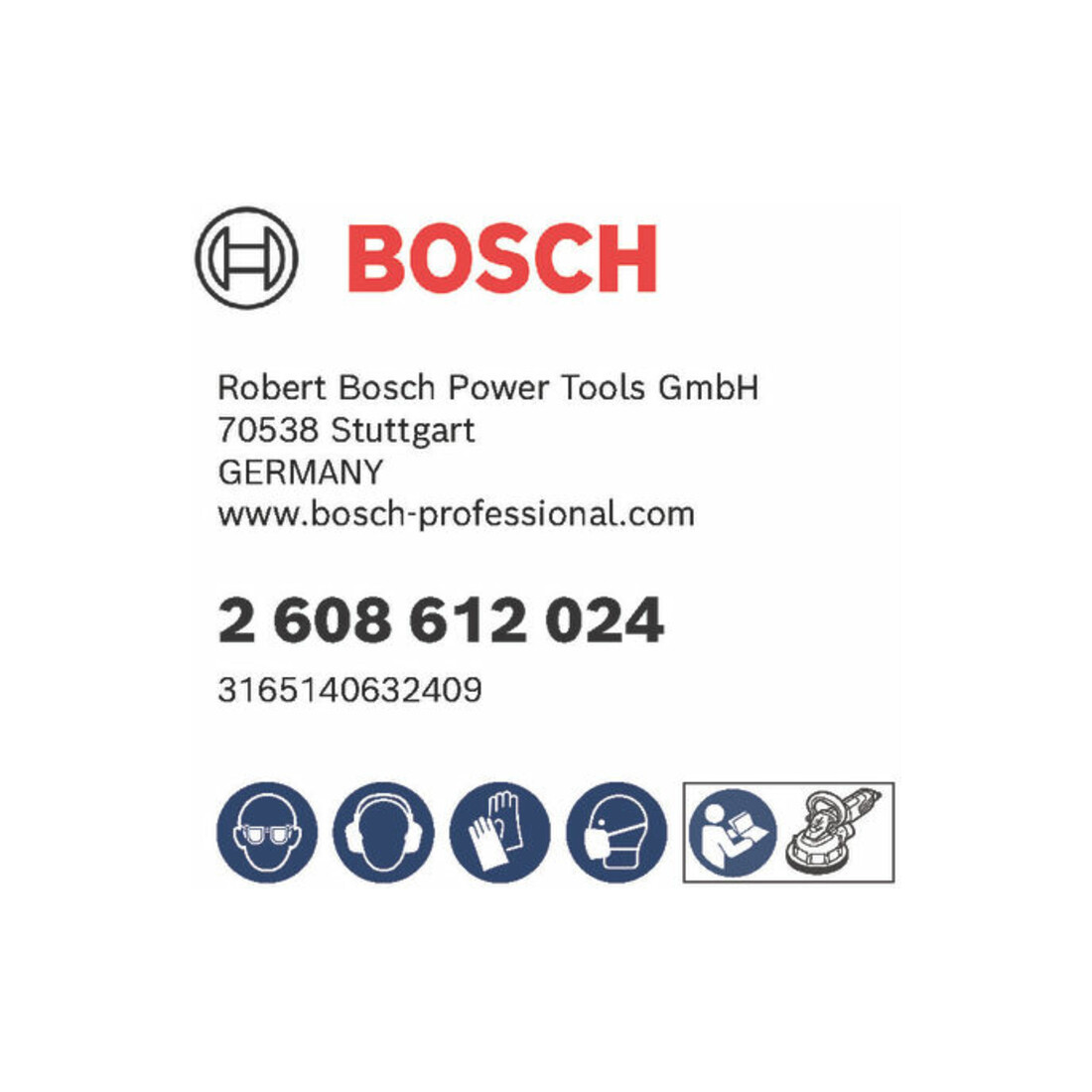 Bosch Schaumstoffscheibe 170 mm