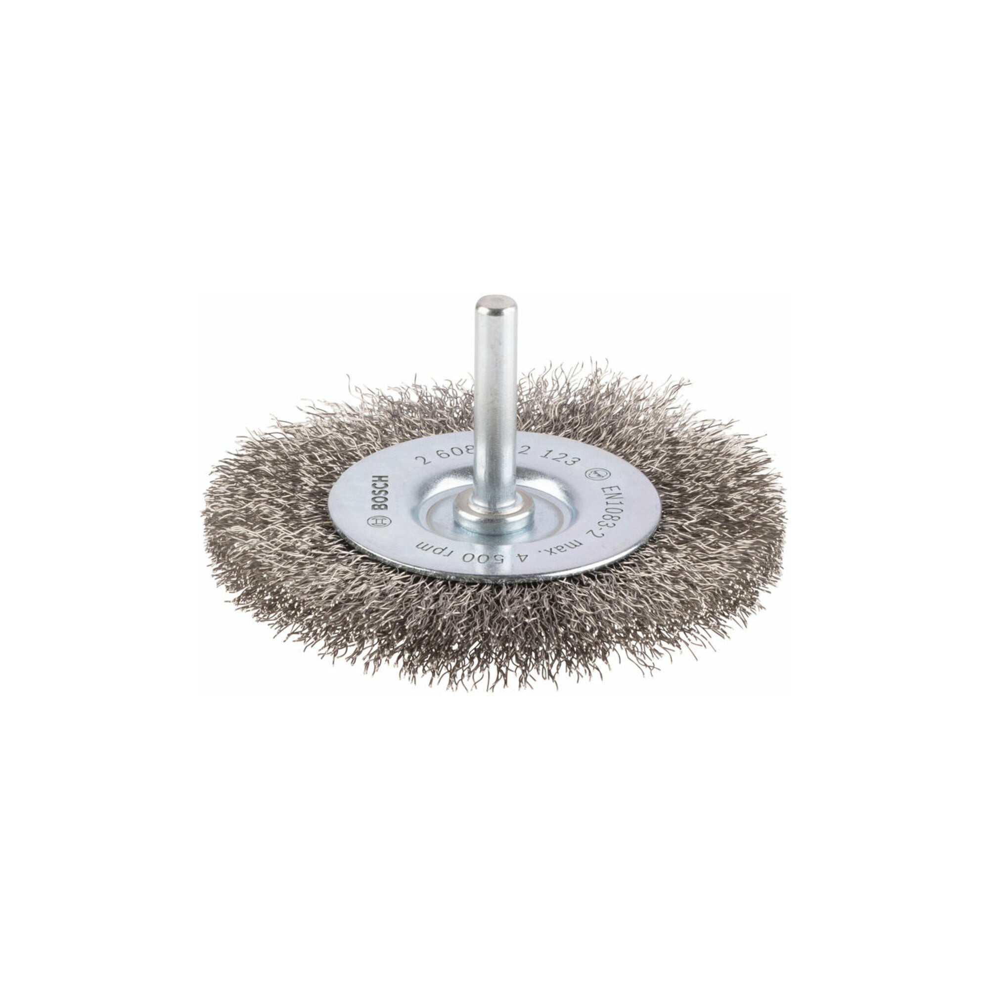 BOSCH Scheibenbürste gewellt rostfrei 80 mm 0,2 mm 4 mm 4500 U/ min