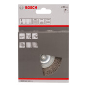 Bosch Scheibenbürste gewellt rostfrei 80 mm 0,2 mm 4 mm 4500 U/ min-2