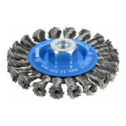 Bosch Scheibenbürste gezopft 115 mm 0,5 mm 12 mm 12500 U/min M14