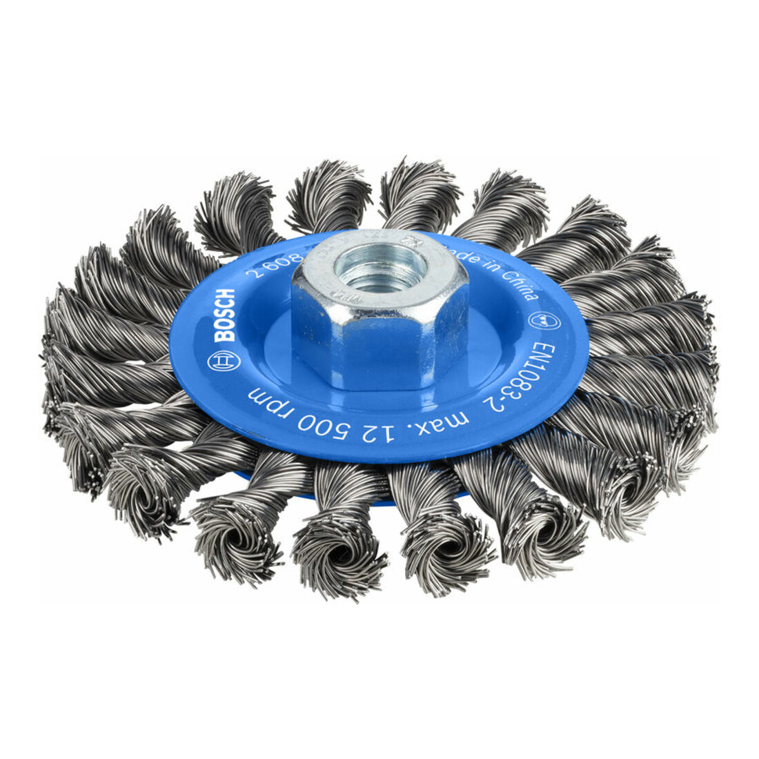Bosch Scheibenbürste gezopft 115 mm 0,5 mm 12 mm 12500 U/min M14
