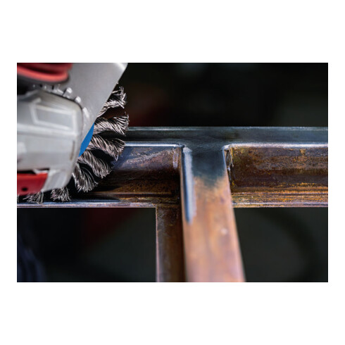 Bosch Scheibenbürste gezopft 115 mm 0,5 mm 12 mm 12500 U/min M14