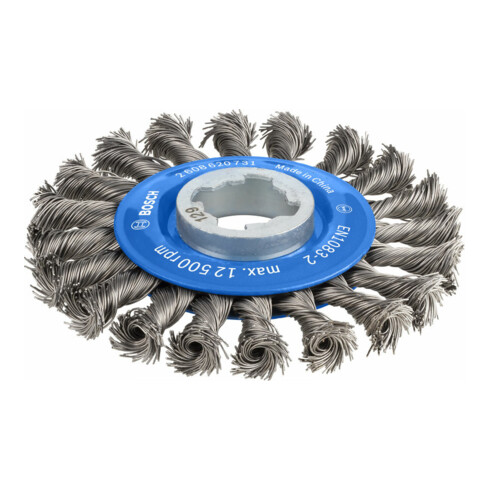 Bosch Scheibenbürste Heavy for Metal X-LOCK gezopft 115 mm 0,5 mm 12 mm