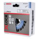 Bosch Scheibenbürste Heavy for Metal X-LOCK gezopft 115 mm 0,5 mm 12 mm