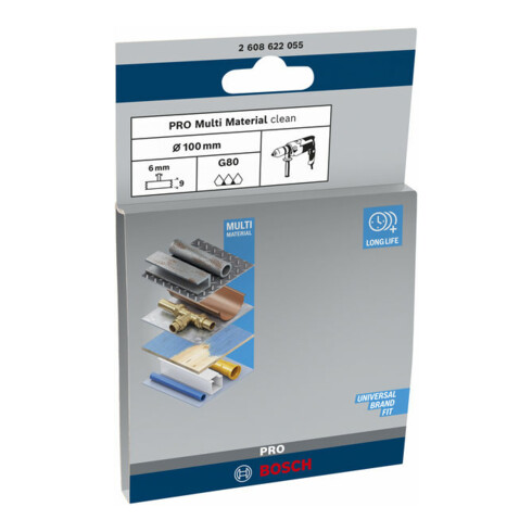 Bosch Nylon-Scheibenbürste mit Korund