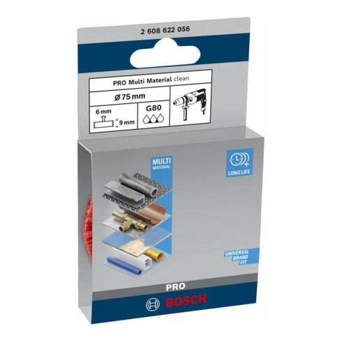 Bosch Nylon-Scheibenbürste mit Korund