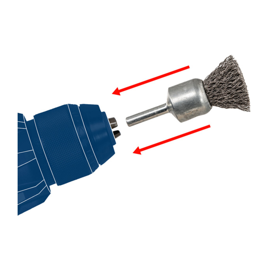 Bosch Nylon-Scheibenbürste mit Korund