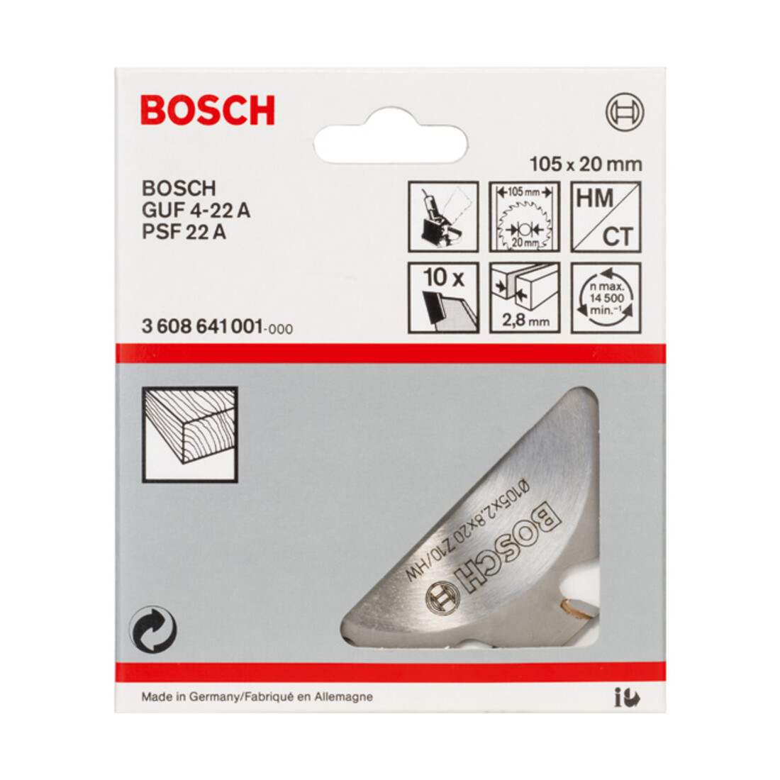 Bosch Universal Scheibenfräser