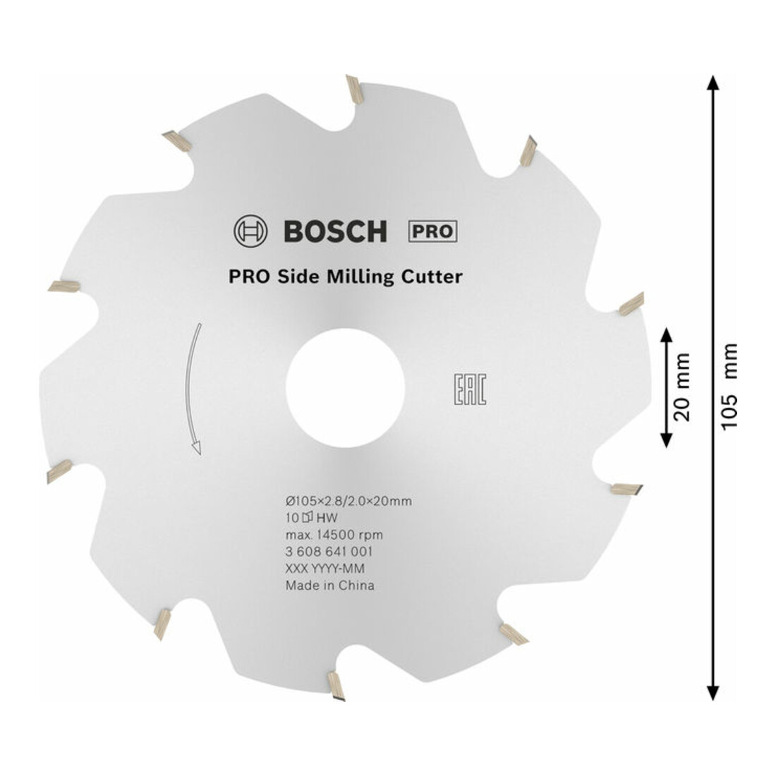 Bosch Universal Scheibenfräser
