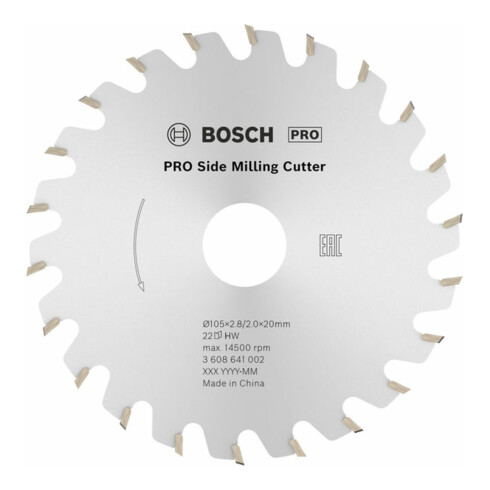 Bosch Universal Scheibenfräser