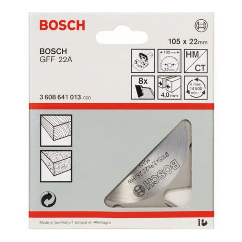 Bosch Scheibenfräser für Flachdübelfräse