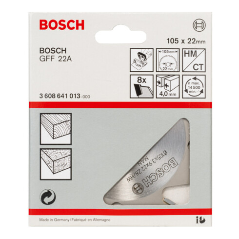 Bosch Scheibenfräser für Flachdübelfräse