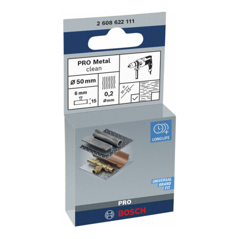 Bosch staalborstel met gegolfde draad