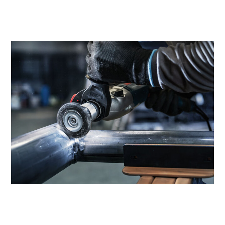 Bosch schijfborstel gegolfd 75 mm 0,2 mm 10 mm 4500 tpm