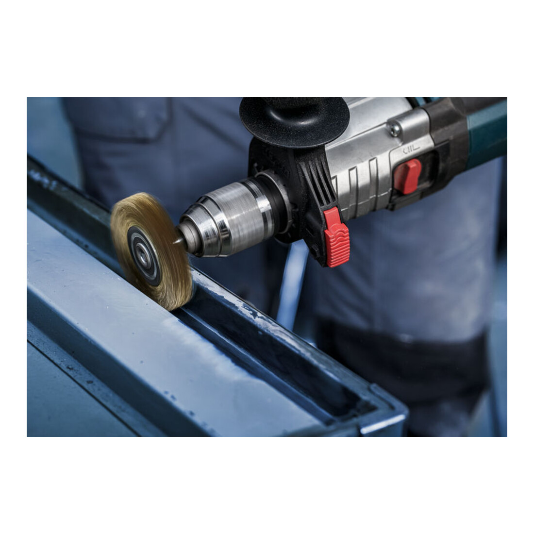 Bosch schijfborstel gegolfd 75 mm 0,3 mm 8 mm 4500 tpm