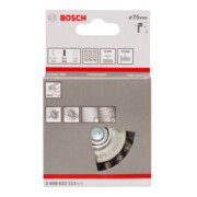 Bosch schijfborstel geknoopt 75 mm 0,5 mm 13 mm 4500 tpm-4