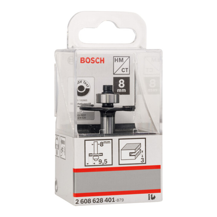 Bosch schijfgroeffrees 8 mm D1 32 mm L 3 mm G 51 mm