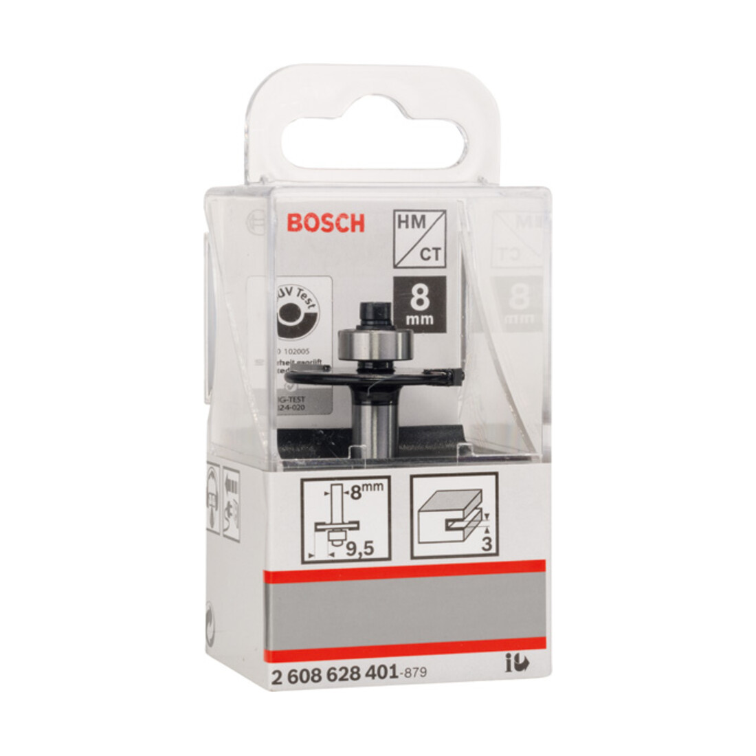 Bosch schijfgroeffrees 8 mm D1 32 mm  G 51 mm