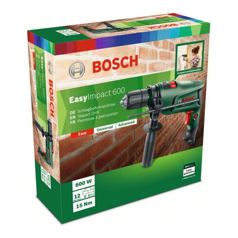 Bosch Schlagbohrmaschine EasyImpact 600 im Karton