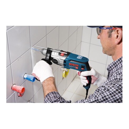 Bosch Schlagbohrmaschine GSB 20-2 mit 7-teiligem Steinbohrer-Set