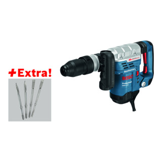 Bosch Schlaghammer GSH 5 CE, mit SDS-max und Meißel-Set