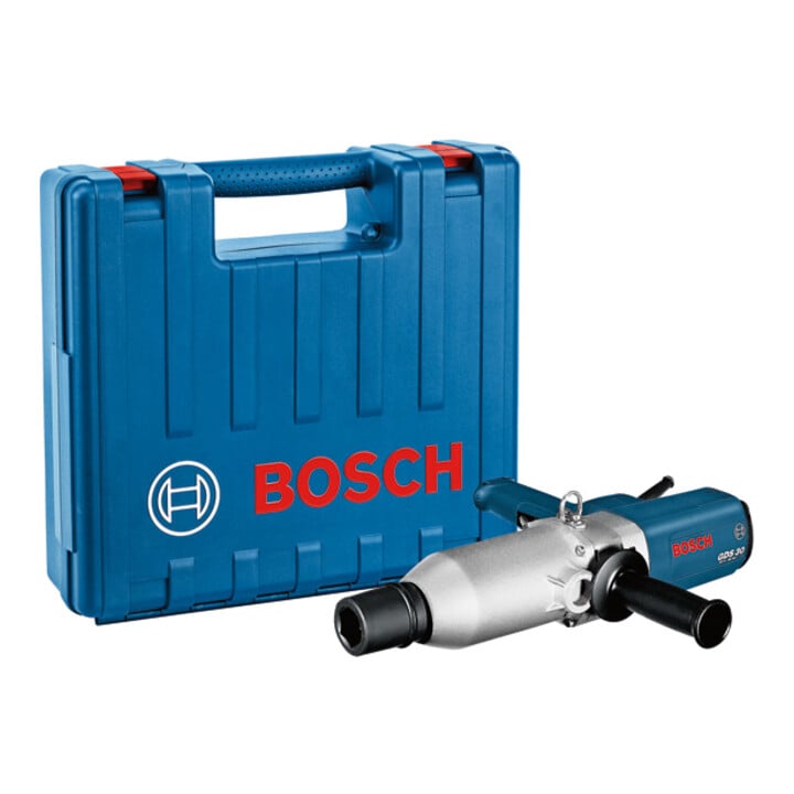 Set Bosch Schlagschrauber GDS 30 + 7tlg. Robust Line Holzspiralbohrer-Set + 7tlg. Robust Line Betonbohrer-Set