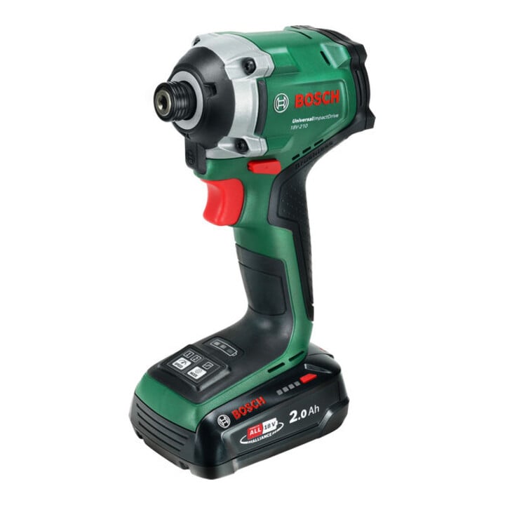 Bosch Schlagschrauber UID 18V-210, 1 x Akku PBA 18V 2.0Ah, Handwerkerkoffer