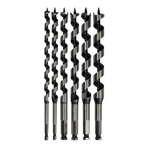 Bosch Schlangenbohrer-Set 6-teilig 10 - 20 mm 160 mm 235 mm