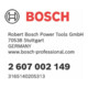 Bosch Schlauch passend zu GAS und PAS-2