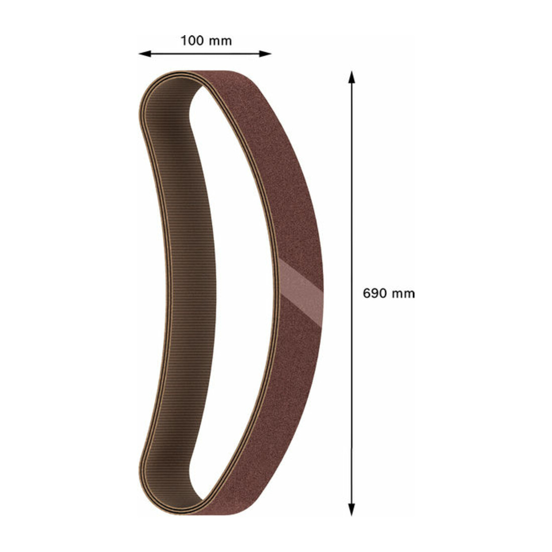 Bosch Schleifband-Set, K: 80