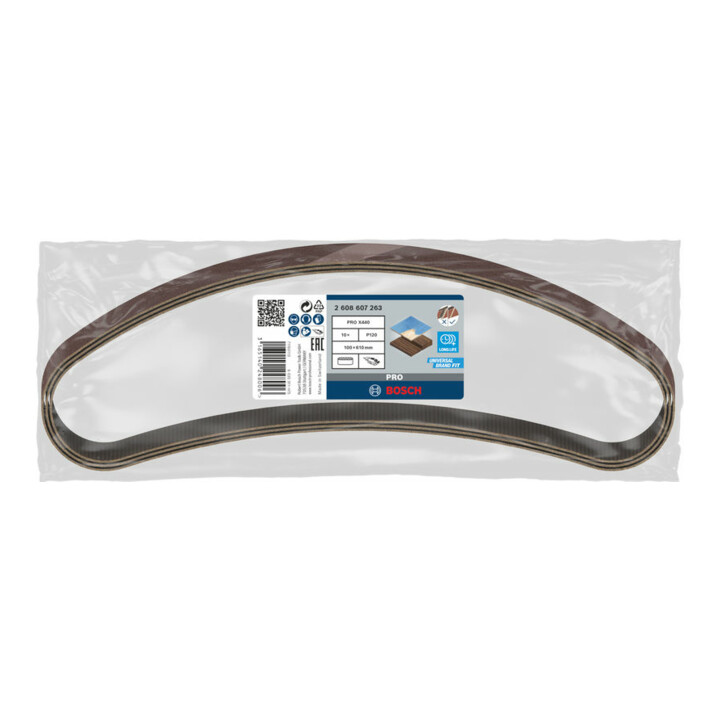 Bosch Schleifband-Set X440 Best for Wood and Paint 100 x 610 mm 120