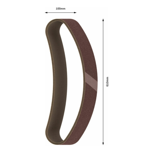 Bosch Schleifband-Set X440 Best for Wood and Paint 100 x 610 mm 120
