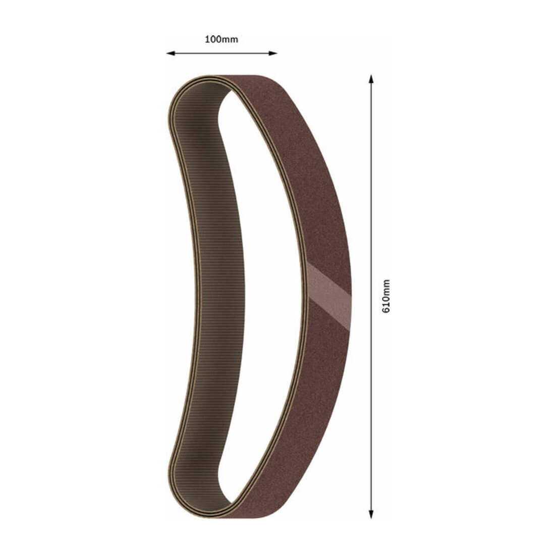 Bosch Schleifband-Set X440 Best for Wood and Paint 100 x 610 mm 120