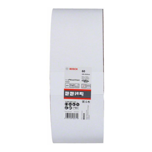 Bosch Schleifband-Set X440 Best for Wood and Paint 100 x 610 mm 60