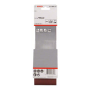 Bosch Schleifband-Set X440 Best for Wood and Paint 3-teilig 75 x 480 mm 60 80,100-3