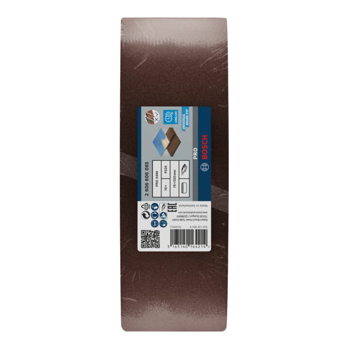 Bosch Schleifband-Set X440 Best for Wood and Paint 75 x 533 mm 220
