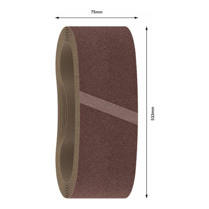 Bosch Schleifband-Set X440 Best for Wood and Paint 75 x 533 mm 220