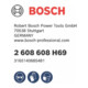 Bosch Schleifblatt C355 Papierschleifblatt 230 x 280 mm 1200