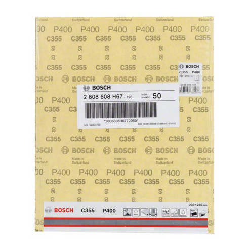 Bosch Papierschleifblatt C355