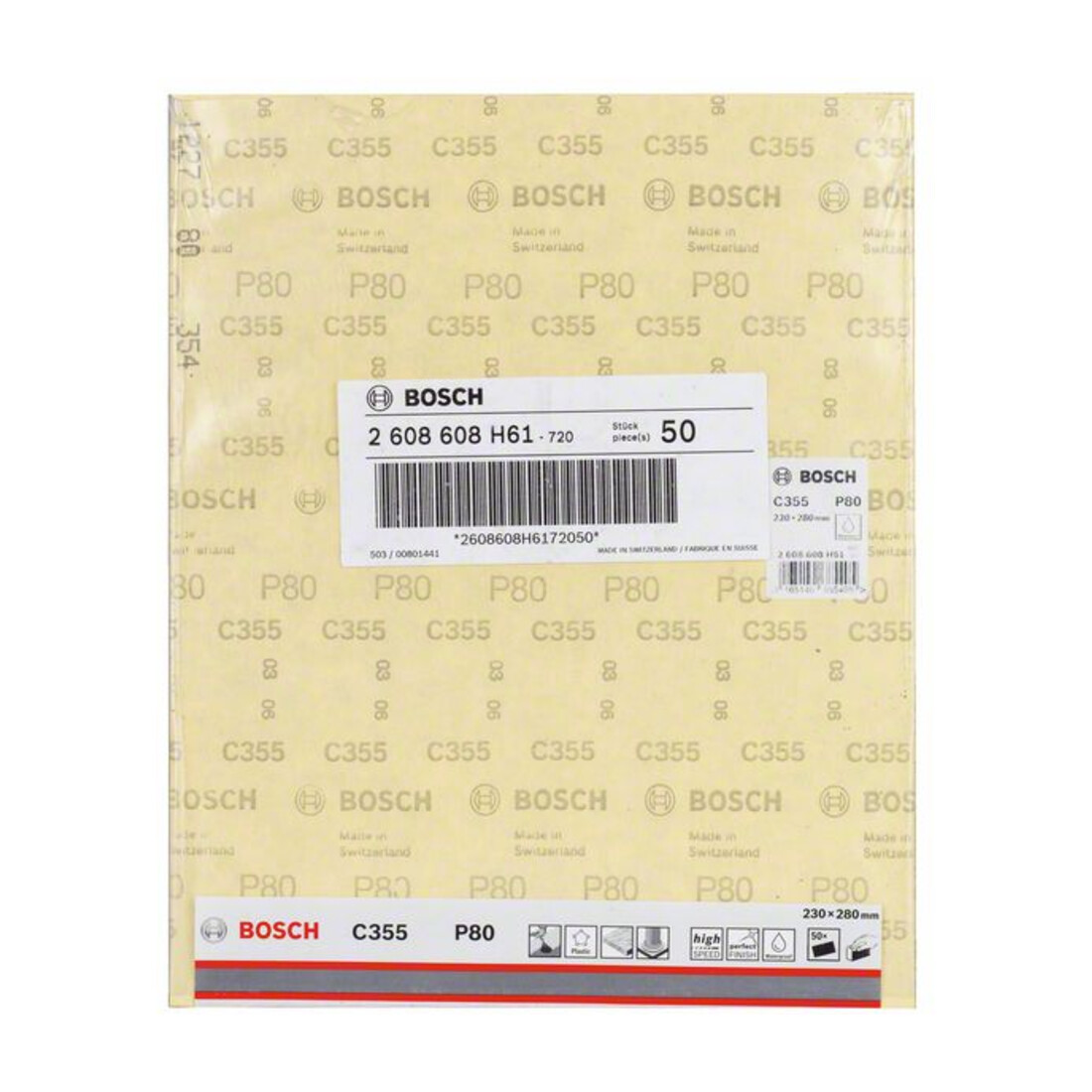 Bosch Papierschleifblatt C355