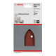 Bosch Schleifblatt C430 100 x 170 mm 2 x 80 2 x 120 2 x 180 4 Löcher-1