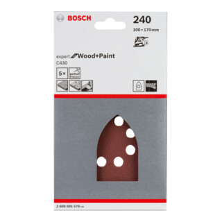 Bosch Schleifblatt C430,8 Löcher