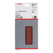 Bosch Schleifblatt C430 115 x 230 mm 4 x 60 4 x 120 2 x 180 14 Löcher