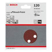 Bosch Schleifblatt C430 125 mm 120 8 Löcher Klett-1
