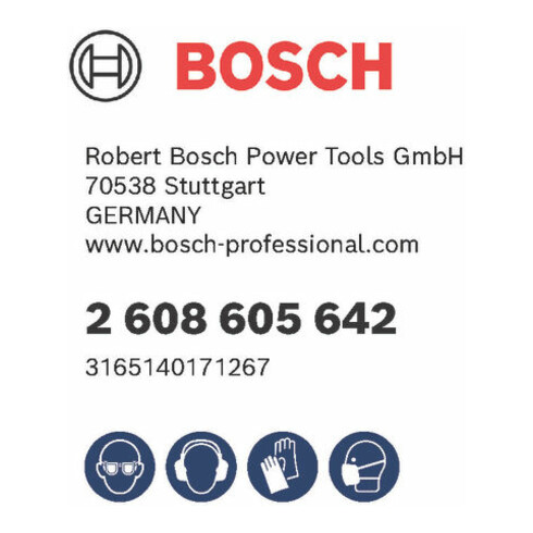 Bosch Schleifblatt C430 125 mm 80 8 Löcher Klett