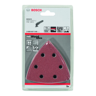 Bosch Schleifblatt C430 93 mm 60 80 100 120 180 6 Löcher Klett