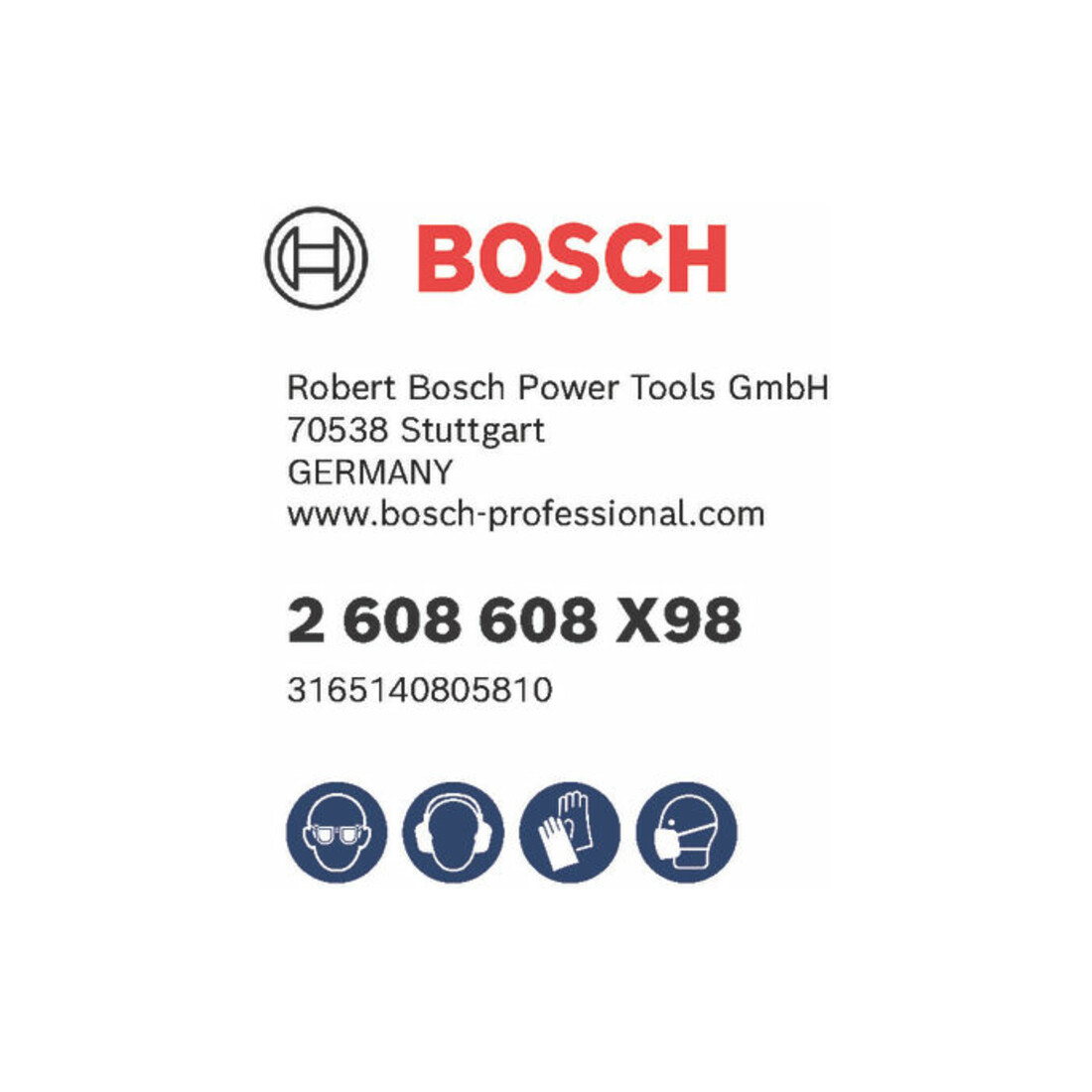 Bosch Schleifblatt C430 93 x 230 mm 2x40 3x80 3x120 2x180 8 Löcher