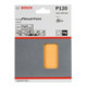 Bosch Schleifblatt C470 115 x 107 mm 120 6 Löcher Klett