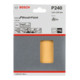 Bosch Schleifblatt C470 115 x 107 mm 240 6 Löcher Klett